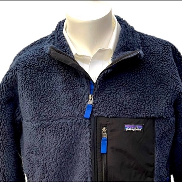 Patagonia Other - Patagonia Classic Retro X Pile Fleece Jacket Navy Mens L New With Tags